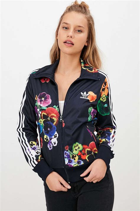 adidas originals floral firebird jacket